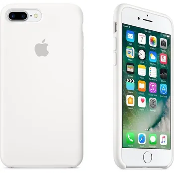 Apple iPhone 7/8 Plus Silicone Case White Pouzdro na mobilní telefon Apple iPhone 7/8 Plus Silicone Case White