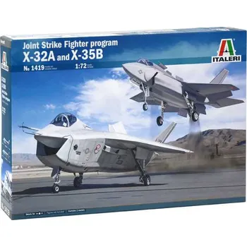Plastikový model Italeri JSF Program X-32A a X-35B 1:72