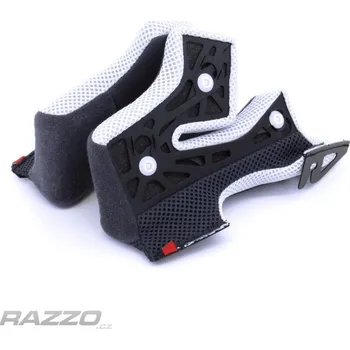 Helma na motorku Náhradní lícnice helmy Shoei VFX-WR Helmet Cheek Pad 35 mm