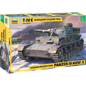 Plastikový model Zvezda Panzer IV Ausf.E 1:35