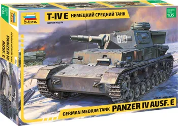 Plastikový model Zvezda Panzer IV Ausf.E 1:35