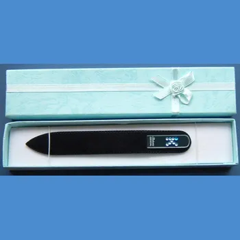 Skleněný pilník na nehty Swarovski střední 140/2mm písmeno - "K"