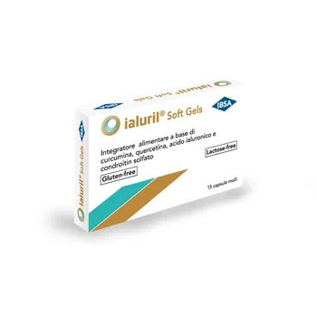 Přírodní produkt IBSA FARMACEUTICI ITALIA Ialuril Soft Gels