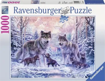 Puzzle Ravensburger Arktičtí vlci 1000 dílků