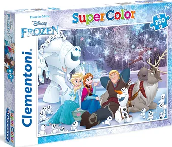 Puzzle Clementoni Supercolor Ledové království 29741 250 dílků