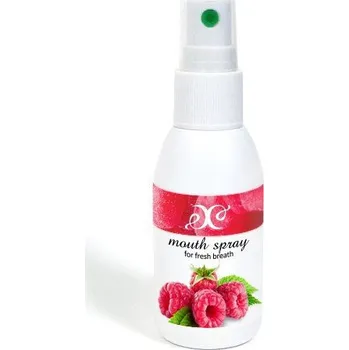 Ústní sprej Hristina Přírodní osvěžovač dechu malina 50 ml