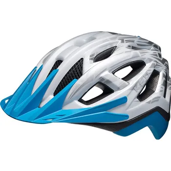 KED Pylos White Blue Matt Glossy Cyklistická přilba KED Pylos White Blue Matt Glossy