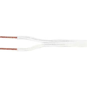 Příslušenství ke zvukové technice Repro kabel 2x2,5mm2 - bílý