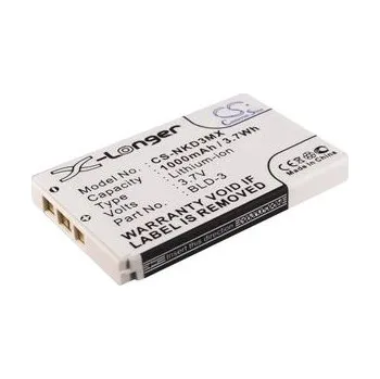 Baterie pro mobilní telefon Baterie pro Nokia 6220, 1000 mAh, Cameron Sino CS-NKD3MX