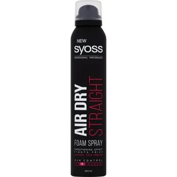 Stylingový přípravek Recenze Syoss Air Dry Straight pěnové tužidlo 200 ml