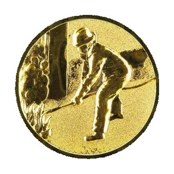 Emblém hasič - Průměr: 2,5cm