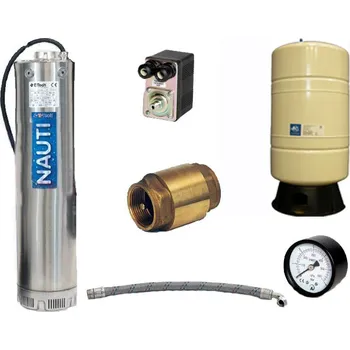 Domácí vodárna E-Tech VN 5/7TTS, 80 l, 400 V, 20 m kabel