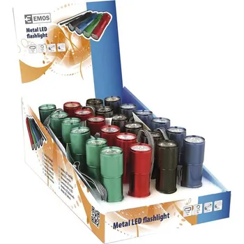 Svítilna EMOS LED svítilna kovová 24 ks