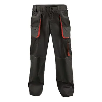 montérky Fridrich & Fridrich kalhoty do pasu černé/červené