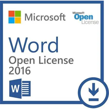 Microsoft Word 2016 Open License