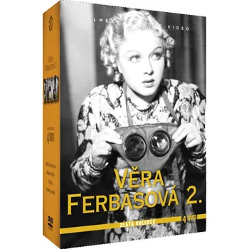 DVD film DVD Věra Ferbasová 2: Zlatá kolekce 4 disky