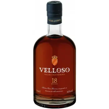 Brandy Brandy Solera Gran Reserva Velloso 18 y. o. 36% 0,7 l