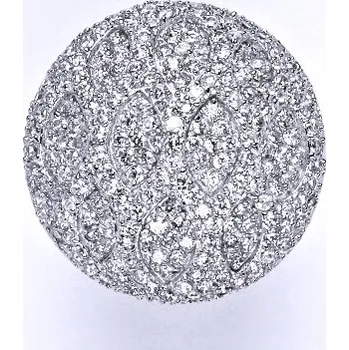 Prsten Stříbrný prsten s čirými zirkony,prsten ze stříbra,váha 13,92 g