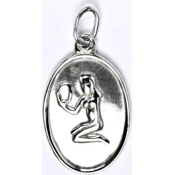 Přívěsek Stříbrný přívěsek znamení panna, váha 1,84 g