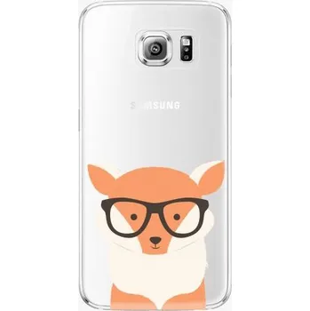 Pouzdro na mobilní telefon Recenze iSaprio Orange Fox pro Samsung Galaxy S6 Edge Plus