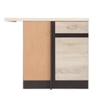 BRW Junona Line DNW/100/82L wenge/dub