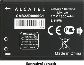 Baterie pro mobilní telefon Originální Alcatel CAC22D0000C1