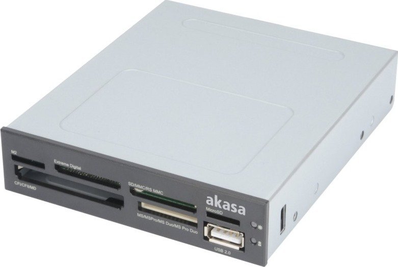 Akasa AK-ICR-07 lettore di schede USB 2.0 Interno (Akasa AK-ICR-07 Internal 6-Sl