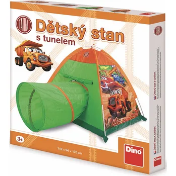 Dětský stan Dino Tatra stan s tunelem 170 x 112 x 94 cm