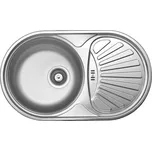 Novaservis dřez 44 x 74 cm nerez s…