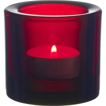 Svícen Iittala Kivi červený