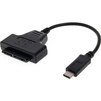 Datový kabel Kabel / adaptér Micro SATA 16 Pin 1.8 Hard Disk Driver SSD / USB-C - černý