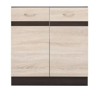 Kuchyňská skříňka BRW Junona Line DK2D/80/82, wenge/dub