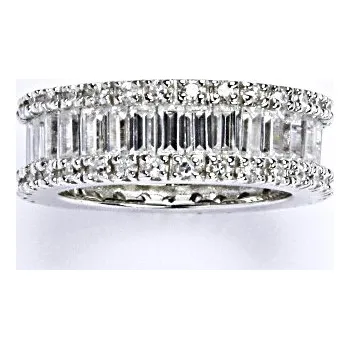 Prsten Stříbrný prsten s čírými zirkony,prsten ze stříbra,9,28 g