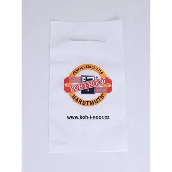 Dárková taška Koh-i-noor taška igelitová malá bílá Koh-i-noor 62688