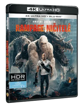 Blu-ray film Blu-ray Rampage: Ničitelé 4K Ultra HD Blu-ray (2018) 2 disky