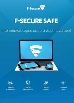 Antivir F-Secure Safe 3 krabicová verze