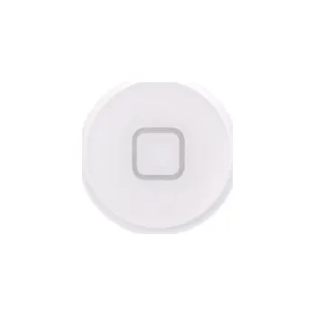 Náhradní kryt pro mobilní telefon Tlačítko Home Button pro Apple iPad 2.gen. - bílé - kvalita A+