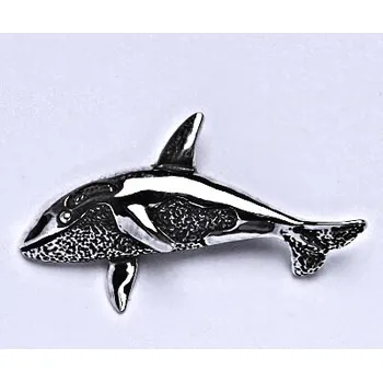 Přívěsek Stříbrný přívěšek kosatka s patinou, přívěšek kosatka - kytovecP 152