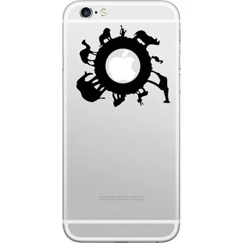 Samolepka ENKAY Hat-Prince na Apple iPhone 6 / 6S / 7 / 6 Plus / 6S Plus / 7 / 7 Plus - zoo