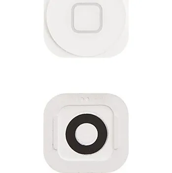 Náhradní kryt pro mobilní telefon Tlačítko Home Button pro Apple iPod touch 5.gen. - bílé - kvalita A+