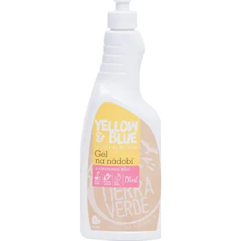 Mycí prostředek Yellow & Blue Gel na nádobí z mýdlových ořechů
