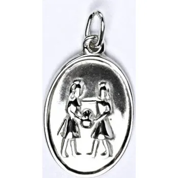 Přívěsek Stříbrný přívěsek znamení blíženec, váha 2,12 g