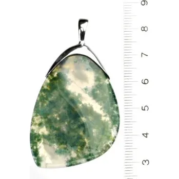 Přívěsek Stříbrný přívěsek s přírodním jaspisem, přírodní jaspis, 12,70 g