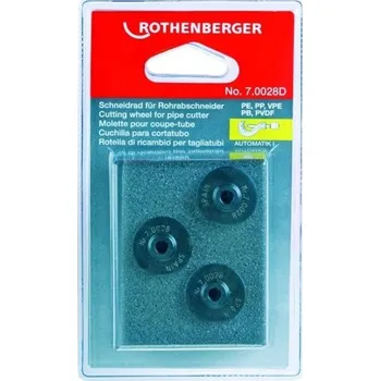 Rothenberger Řezné kolečko (3ks) PE, PP, PVDF, PB
