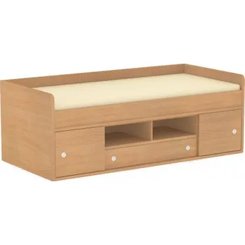 Postel Dětská postel REA Poppo 90x200cm - buk - výběr čílek