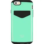 Plasto-gumový kryt Mercury pro Apple iPhone 6 / 6S - prostor pro umístění platební karty / osobních dokladů na zadní straně - ze