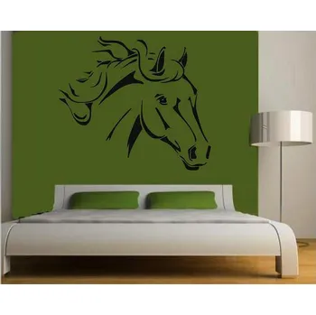 samolepka Merci-shop. Samolepka kůň 66 ( š. 60 x v. 53 cm )