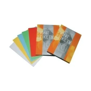 Samolepící etiketa Print etikety A4 pro laserový a inkoustový tisk - 48,5 x 25,4 mm (40 etiket / arch) zelená