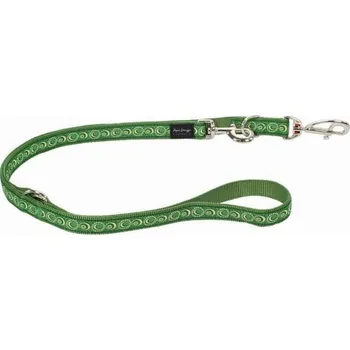 Red Dingo vodítko přepínací 25 mm/2 m, Cosmos Green