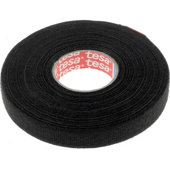 Lepicí páska TESA Textilní páska PET fleece 15mm L:15m černá